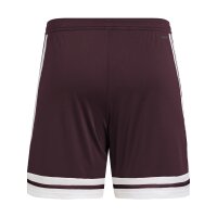 adidas Squadra 25 Shorts Herren - dunkelrot/weiß