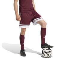 adidas Squadra 25 Shorts Herren - dunkelrot/weiß