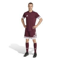 adidas Squadra 25 Shorts Herren - dunkelrot/weiß