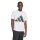 adidas Essentials Big Logo T-Shirt Herren - weiß/schwarz