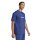adidas Essentials Linear T-Shirt Herren - blau/weiß