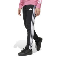 adidas Seasonal Essentials Tiberio 3-Streifen Fleece Trainingsanzug Kinder - pink/schwarz/weiß