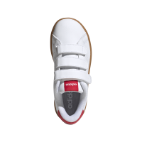 adidas Advantage Base 2.0 CF Sneaker Kinder - weiß/rot - 32
