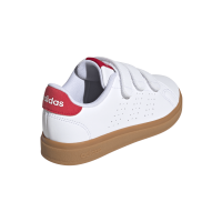 adidas Advantage Base 2.0 CF Sneaker Kinder - weiß/rot - 32