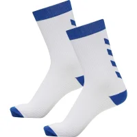 hummel Element Indoor Sport Socken 2 Pack - white/true blue