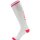 hummel Elite Indoor Socken High Unisex - white/diva pink