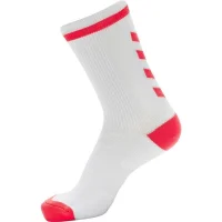 hummel Elite Indoor Socken Low - white/diva pink
