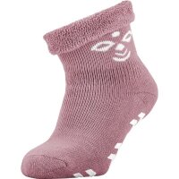 hummel Snubbie Socken 3 Pk Kinder - grey melange/woodrose