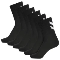 hummel Hmlchevron 6-Pack Socken - black/black