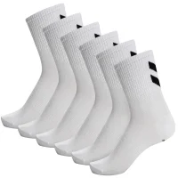 hummel Hmlchevron 6-Pack Socken - white/white
