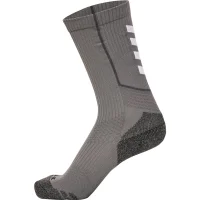 hummel Hmlpro Training Socken Low - steel gray/white