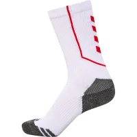 hummel Hmlpro Training Socken Low - white/true red