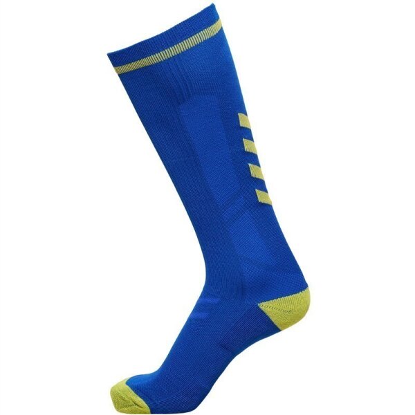 hummel Elite Indoor Socken High - true blue/blazing yellow - 31-3