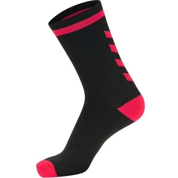 hummel Elite Indoor Socken Low - black/diva pink - 27-30