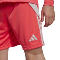 adidas Tiro 24 Shorts Kinder - hellrot/weiß