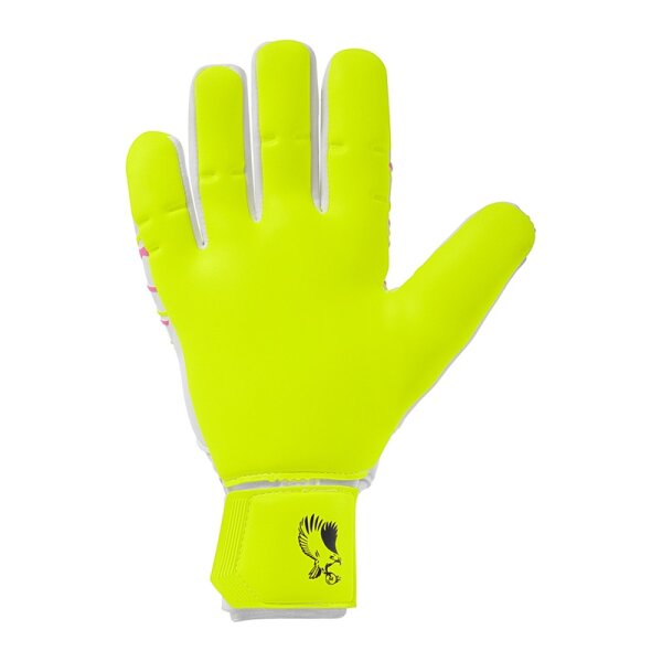 uhlsport Prediction Ultragrip HN Maignan Torwarthandschuhe - gelb/weiß/pink 8