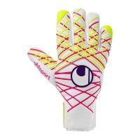 uhlsport Prediction Ultragrip HN Maignan Torwarthandschuhe - gelb/weiß/pink 8