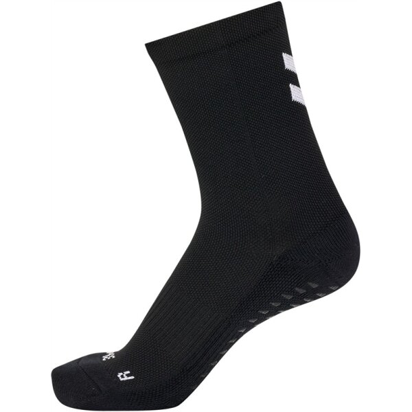 hummel Hmlessential Grip Socken - black/white - 39-42
