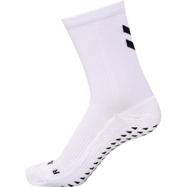 hummel Hmlessential Grip Socken - white/black - 43-46