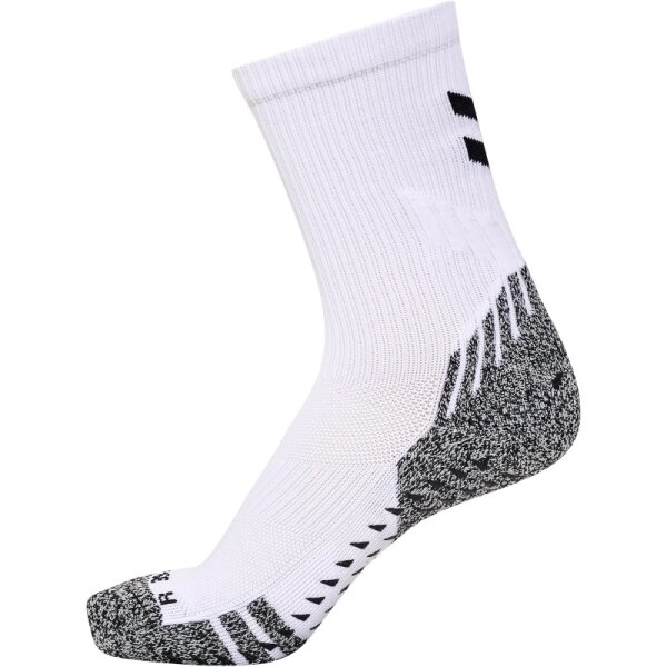 hummel Hmlpro Grip Socken - white/black - 35-38