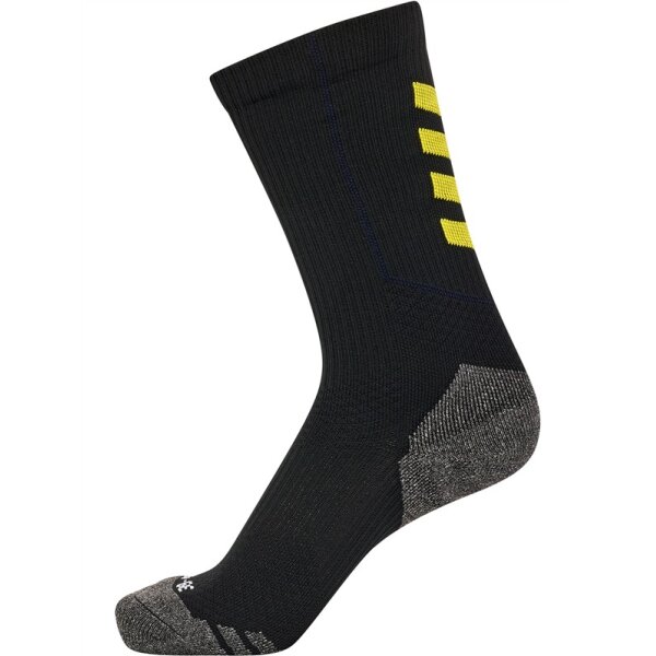 hummel Hmlpro Training Socken Low - black/blazing yellow - 31-34