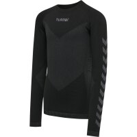 hummel First Seamless Trikot langarm Kinder - black