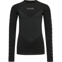 hummel First Seamless Trikot langarm Kinder - black