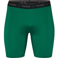 hummel Hml First Performance Tight Shorts Herren - evergreen