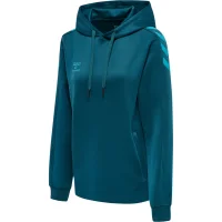 hummel Hmlcore Xk Poly Sweat Hoodie Damen - blue coral
