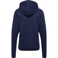 hummel Move Grid Cotton Hoodie Damen - marine
