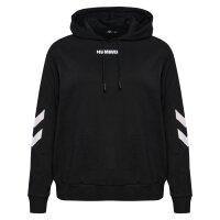 hummel Hmllegacy Hoodie Plus Damen - black