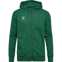 hummel Hmlgo 2.0 Zip Hoodie Herren - evergreen