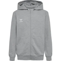 hummel Hmlgo 2.0 Zip Hoodie Kinder - grey melange