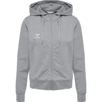 hummel Hmlgo 2.0 Zip Hoodie Damen - grey melange