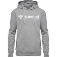 hummel Hmlgo 2.0 Logo Hoodie Unisex - grey melange