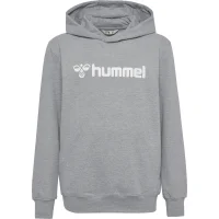hummel Hmlgo 2.0 Logo Hoodie Kinder - grey melange