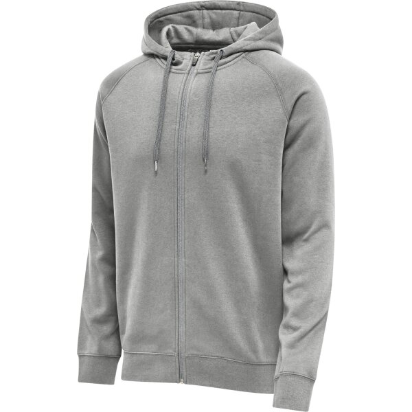 hummel Hmlred Classic Zip Hoodie Herren - grey melange - S
