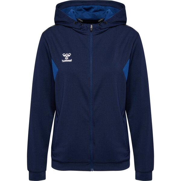 hummel Hmlauthentic Pl Zip Hoodie Damen - marine - S