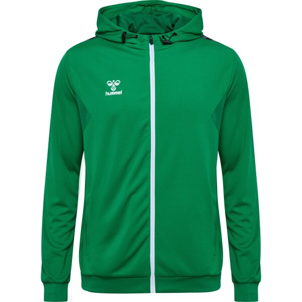 hummel Hmlauthentic Pl Zip Hoodie Herren - jelly bean - M