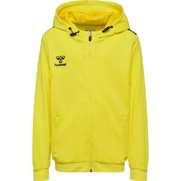 hummel Hmlauthentic Pl Zip Hoodie Kinder - blazing yellow - 128