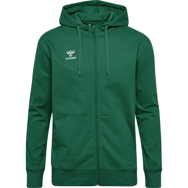 hummel Hmlgo 2.0 Zip Hoodie Herren - evergreen - S