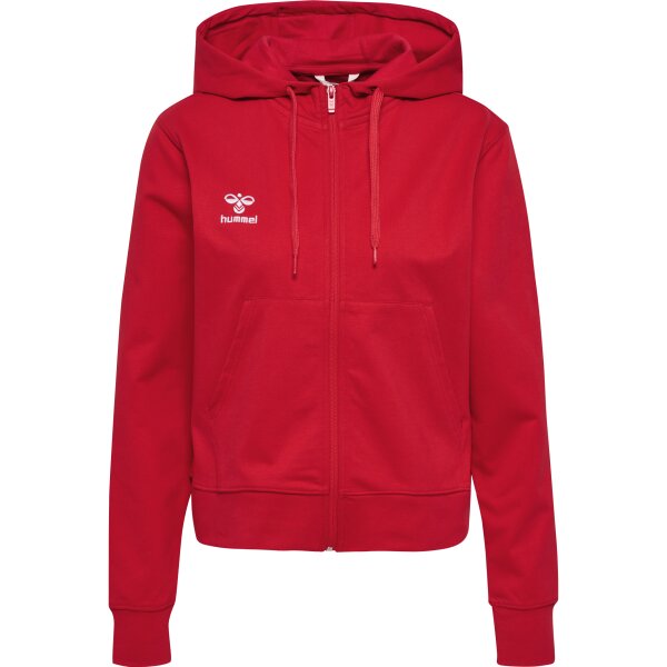 hummel Hmlgo 2.0 Zip Hoodie Damen - true red - XL