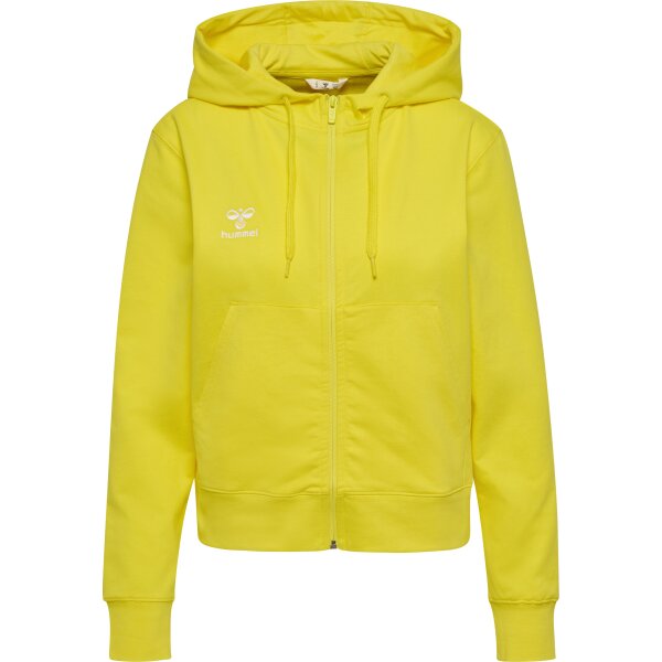 hummel Hmlgo 2.0 Zip Hoodie Damen - blazing yellow - XL