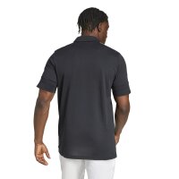 adidas Squadra 25 Cotton Poloshirt Herren - schwarz/weiß