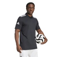adidas Squadra 25 Cotton Poloshirt Herren - schwarz/weiß