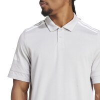 adidas Squadra 25 Cotton Poloshirt Herren - grau/weiß