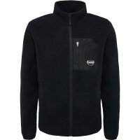 hummel Hmllgc Oliver Fleece Trainingsjacke Herren - black