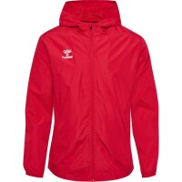 hummel Hmlessential Aw Trainingsjacke Unisex Erwachsene - true red