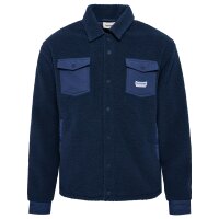 hummel Hmlfleece Overshirt Sportswear - dress blues