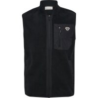 hummel Hmlfleece Waistcoat Bee - black